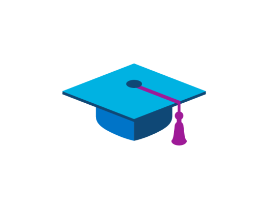 graduation cap graphic