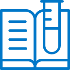 Research & Consultation icon blue