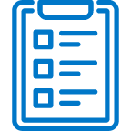 Scoring & Psychometrics icon blue