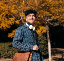 Student with Satchel